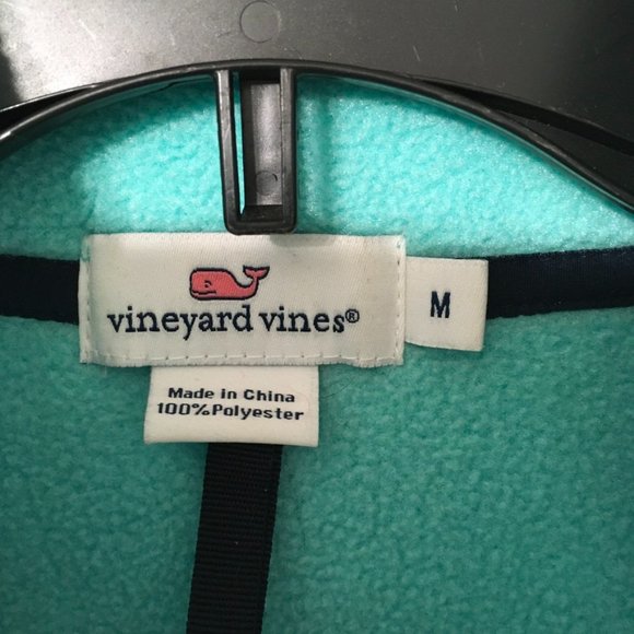 Vineyard Vines Soft Fleece Vest Sz Med - Picture 3 of 9